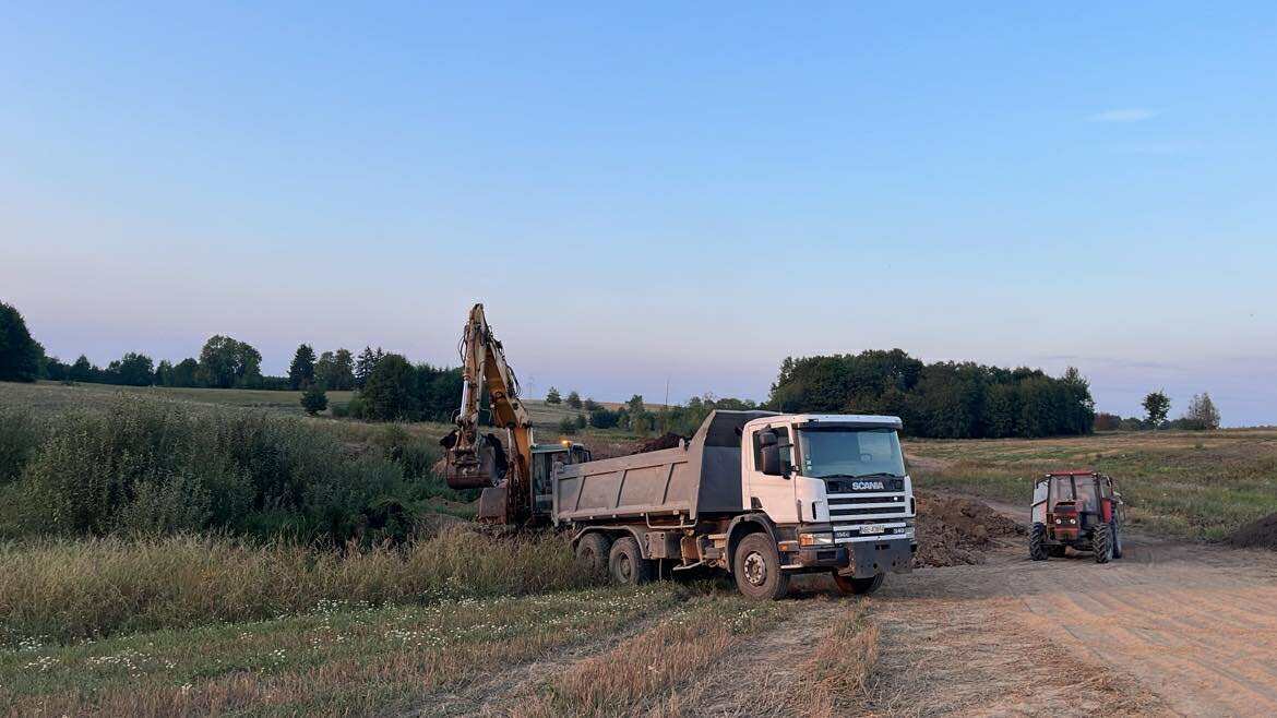 Prace ziemne Ełk - realizacja